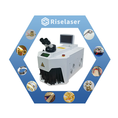 150W স্টেইনলেস স্টীল ধাতু সোল্ডারিং মেশিন, স্বর্ণের জন্য লেজার স্পট ওয়েল্ডার সিলভার রিং জুয়েলারী টুল
